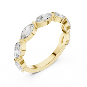 Marquise Diamond Seven Stone Band Ring