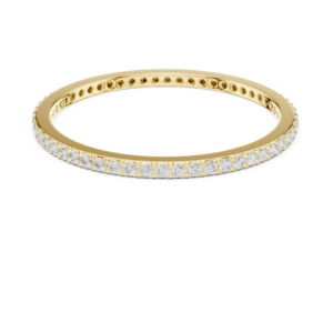 Full Eternity Diamond Band Ring with Micro Prong Setting