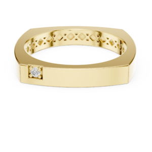 Round Diamond Ring with Prong Setting